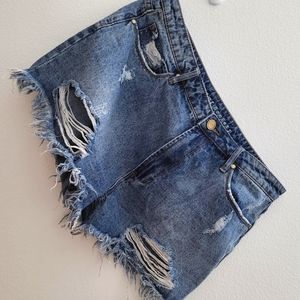 Articles of Society Jean Shorts